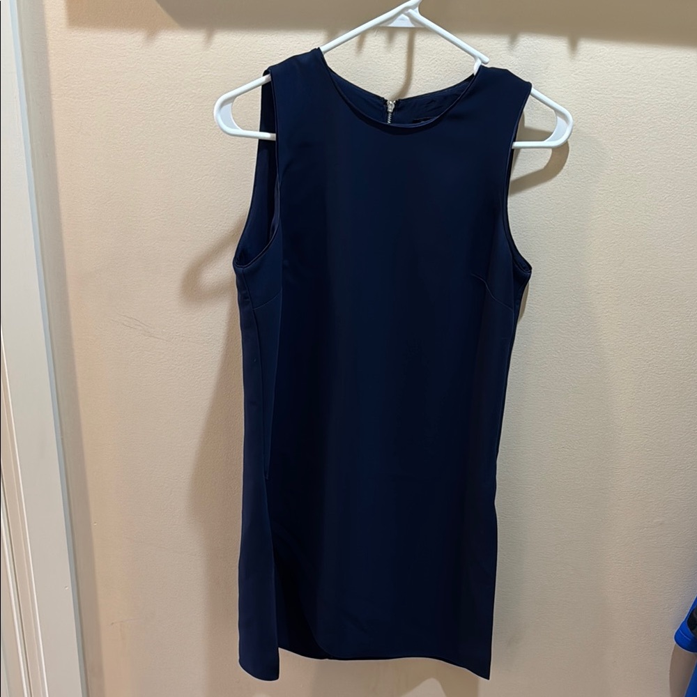 Elegant Navy Sleeveless Tunic